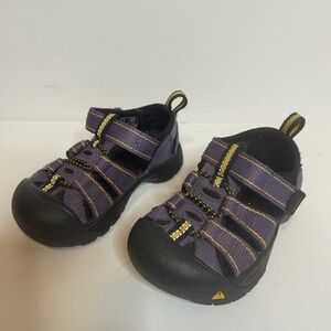 Keen Purple and Black Sandals with Protective Toe Cap